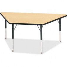 Berries Elementary Height Classic Trapezoid Table - Trapezoid Top - Four Leg Base - 4 Legs - 60