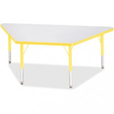 Berries Berries Toddler Size Gray Top Trapezoid Table - Trapezoid Top - Four Leg Base - 4 Legs - 60