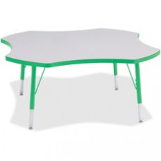 Berries Prism Four-Leaf Student Table - 4 Legs - 1.13