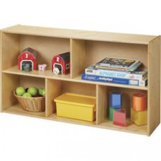 young Time 3-Shelf Storage Unit - 5 Compartment(s) - 26.5