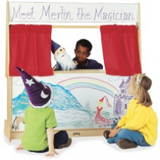 Jonti-Craft Write-n-Wipe Imagination Station - Baltic Stand - Floor Standing - Assembly Required - 1 Each