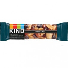 KIND Fruit and Nut Bar - Individually Wrapped, Non-GMO, Gluten-free, Dairy-free, Cholesterol-free, Fat-free, Sulfur dioxide-free - Natural - 1.40 oz - 12 / Box