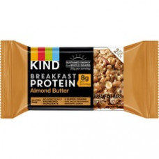 KIND Almond Butter - Trans Fat Free, High-fiber, Low Sodium, Dairy-free, Gluten-free, Peanut-free - Almond, Butter - 1.76 oz - 8 / Box