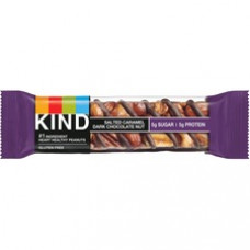 KIND Nuts and Spices Bars - Gluten-free, Trans Fat Free, Sulfur dioxide-free, Low Sodium, No Artificial Flavor, Low Glycemic - Salted Caramel & Dark Chocolate Nut - 1.40 oz - 12 / Box