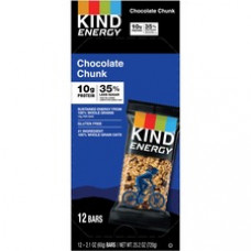 KIND Energy Bars - Gluten-free, Individually Wrapped - Chocolate Chunk - 12 / Box
