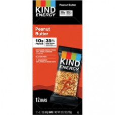 KIND Energy Bars - Gluten-free, Individually Wrapped - Peanut Butter - 12 / Box