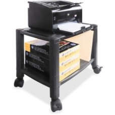 Kantek Mobile 2-Shelf Printer/Fax Stand - 75 lb Load Capacity - 2 x Shelf(ves) - 20