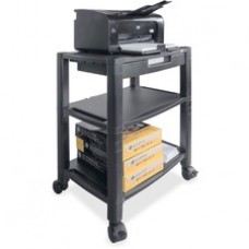 Kantek Mobile 3-Shelf Printer/Fax Stand - 75 lb Load Capacity - 3 x Shelf(ves) - 24.5