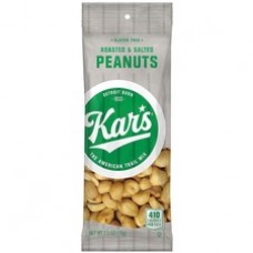 Kar's Nuts Roasted & Salted Peanuts - Gluten-free, Low Sodium - Roasted & Salted - 2.50 oz - 12 / Box