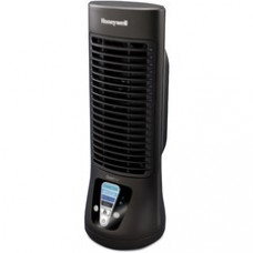 Honeywell QuietSet Slim Mini Tower Fan - 4 Speed - Variable Speed Control, Oscillating, Timer-off Function, Energy Efficient - 13