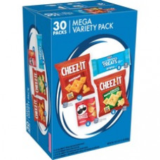 Keebler Snacks Mega Variety Pack - Assorted - 1.88 lb - 30 / Box