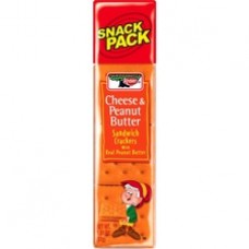 Keebler® Cheese Crackers with Peanut Butter - Peanut Butter, Cheese - 96 / Box