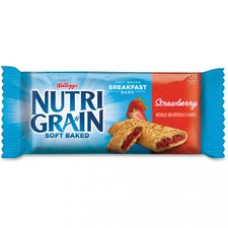 Kellogg's® Nutri-Grain® Bar Strawberry - Low Fat - Strawberry - 16 / Box