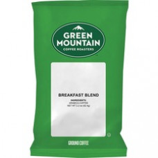 Green Mountain Coffee Roasters Breakfast Blend Coffee - Regular - Light/Mild - 100 / Carton
