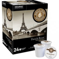 Barista Prima Coffeehouse® K-Cup French Roast Coffee - Compatible with Keurig Brewer - Dark - 4 / Carton