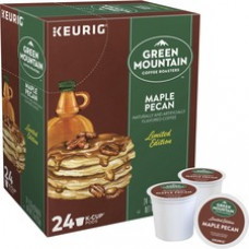 Green Mountain Coffee Roasters® K-Cup Maple Pecan Coffee - Compatible with K-Cup Brewer - Light - 24 / Box
