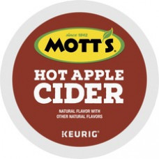 Mott's® K-Cup Hot Apple Cider - Compatible with Keurig Brewer - 24 / Box