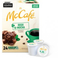 McCafe K-Cup Coffee - Compatible with K-Cup Brewer - Light - 24 / Box