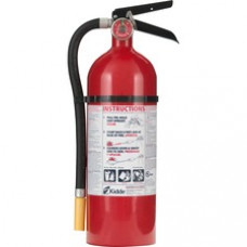 Kidde Pro 5 MP Fire Extinguisher - 5.50 lb Capacity - A: Common Combustibles, B: Flammable Liquids, C: Live Electrical Equipment - Rechargeable, Impact Resistant - Red