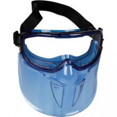 KleenGuard Shield Goggle Protection - Recommended for: Cleaning, Breakroom - Vented, Soft, Pliable, Adjustable Strap, Anti-fog, Snug Fit, UV Resistant - Universal Size - Particulate, Splash, Eye, Full Face Protection - 1 Each
