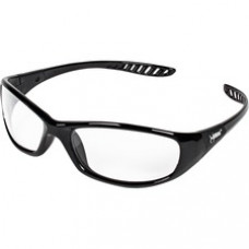 KleenGuard V40 Hellraiser Safety Eyewear - Recommended for: Industrial, Manufacturing - Anti-fog, Lens, Durable, Lightweight, Wraparound Lens, Flex-Point Temple, Comfortable, Scratch Resistant - Universal Size - UVA, UVB, UVC, Eye Protection - 12 / C