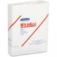 Wypall Kimberly-Clark WypAll X50 Folded Wipers - Quarter-fold - 10