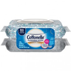 Cottonelle Flushable Wet Wipes - 7.25
