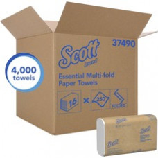 Scott Multifold Paper Towels with Fast-Drying Absorbency Pockets - Multifold - 9.40