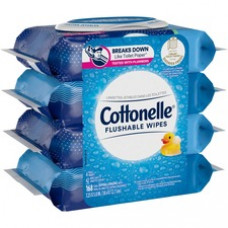 Cottonelle Flushable Wipes - 7.25