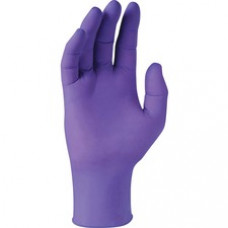 Kimtech Purple Nitrile Exam Gloves - X-Small Size - For Right/Left Hand - Purple - Latex-free, Powder-free, Textured Fingertip, Beaded Cuff, Non-sterile, Durable, Recyclable, Comfortable - For Laboratory Application - 1000 / Carton - 9.50