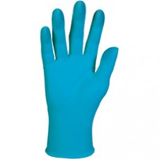 KleenGuard G10 Nitrile Gloves - Oil, Splash, Chemical, Dirt, Grease Protection - 7 Size Number - Small Size - For Right/Left Hand - Blue - Durable, Tear Resistant, Textured Fingertip, Break Resistant, Powder-free, Latex-free, Silicone-free, Textured