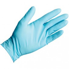 Kleenguard G10 Blue Nitrile Gloves - Nitrile - Blue - Powder-free, Ambidextrous, Beaded Cuff, Textured Fingertip - For Food - 100 / Box