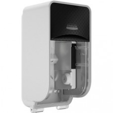 Kimberly-Clark Professional ICON Standard Roll Vertical Toilet Paper Dispenser - Coreless - 2 x Roll - Black Mosaic - Refillable, Key Lock - 1 Each