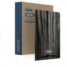 Kimberly-Clark Professional ICON Electronic Skin Care Dispenser Faceplate - For Dispenser - Ebony Woodgrain - 1 Each
