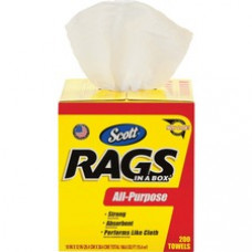 Scott Rags In A Box Towels - Wipe - 10
