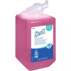 Scott Pro Foam Skin Cleanser with Moisturizers - 33.8 fl oz (1000 mL) - Push Pump Dispenser - Kill Germs - Skin - Pink - Moisturizing, Rich Lather - 1 / Each