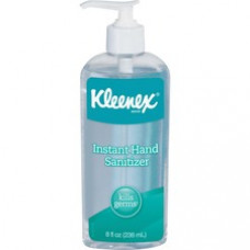 Kleenex Instant Hand Sanitizer - 8 fl oz (236.6 mL) - Kill Germs - Hand - Clear - Antimicrobial - 1 Each