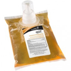 Health Guard Foam Antibacterial Soap - Citrus Spice Scent - 33.8 fl oz (1000 mL) - Kill Germs, Soil Remover - Multipurpose - Amber - Triclosan-free - 4 / Carton