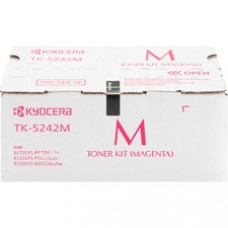 Kyocera TK-5242M Toner Cartridge - Magenta - Laser - 3000 Pages - 1 Each