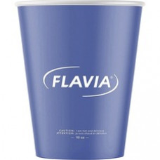 Flavia Hot Beverage Paper Cups - 10 fl oz - 1000 / Carton - Blue - Paper - Hot Drink, Beverage