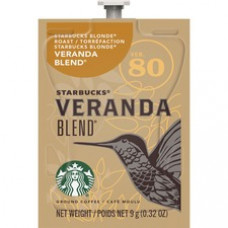 Flavia Freshpack Starbucks Veranda Blend Coffee - Compatible with Flavia - Blonde - 0.3 oz - 80 / Carton