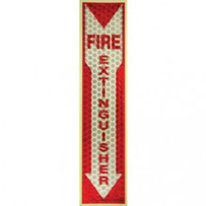 Miller's Creek Luminous Fire Extinguisher Sign - 1 Each - Fire Extinguisher Print/Message - 4