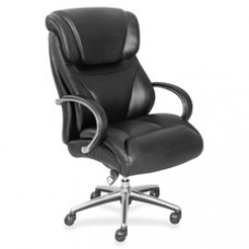 La-Z-Boy Executive Chair - Black - Faux Leather - 32.8