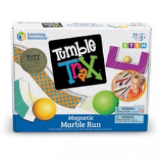 Learning Resources Tumble Trax Magnetic Marble Run - Theme/Subject: Learning - Skill Learning: Engineering, Problem Solving - 5+