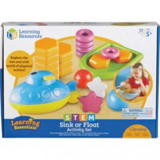 Learning Resources Sink/Float Activity Set - Theme/Subject: Learning - Skill Learning: Science, Mathematics, Technology, Engineering - 5+