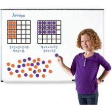 Learning Resources Giant Magnetic Array Set - Theme/Subject: Learning - Skill Learning: Multiplication, Addition, Number - 52 Pieces - 7+
