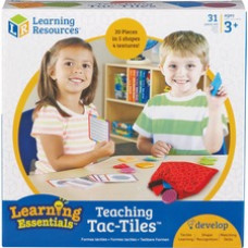 Learning Resources Tac-Tiles Teaching Set - Theme/Subject: Learning, Fun - Skill Learning: Fine Motor, Shape Differentiation, Vocabulary, Mathematics, Tactile Discrimination