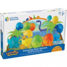 Learning Resources Counting Dino-Sorters Math Activity Set - Theme/Subject: Learning - Skill Learning: Matching, Visual, Counting, Sorting, Patterning, Addition, Subtraction, Imagination, Language Development, Fine Motor, Eye-hand Coordination, ... -