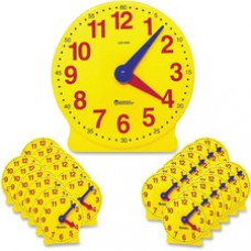 Learning Resources Classroom Clock Kit - Theme/Subject: Learning - Skill Learning: Time - 24 Pieces
