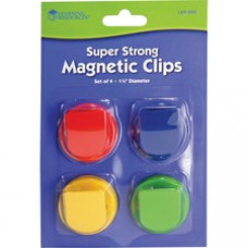 Learning Resources Super Strong Magnetic Clips Set - 1.5